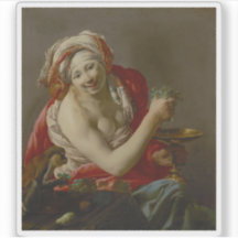 Hendrick ter Brugghen - Bacchante with a Ape
