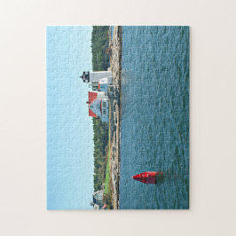 Hendricks Hauptleuchtturm, Southport Insel Maine Puzzle