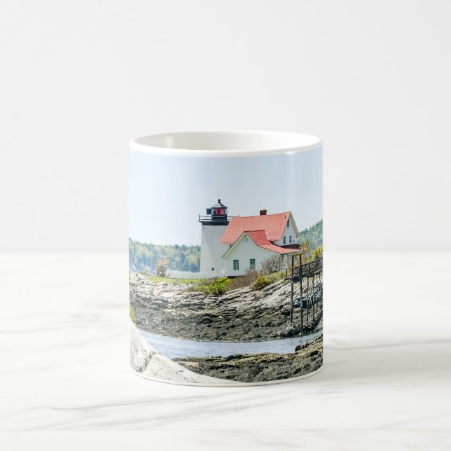Hendricks Head Lighthouse Maine Coast Classic Kaffeetasse (Mittel)