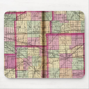 Hendrickson Landkreis und Marion Landkreis Mousepad
