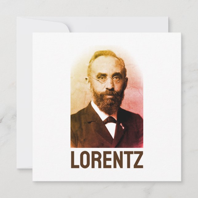 Hendrik Lorentz (Vorderseite)