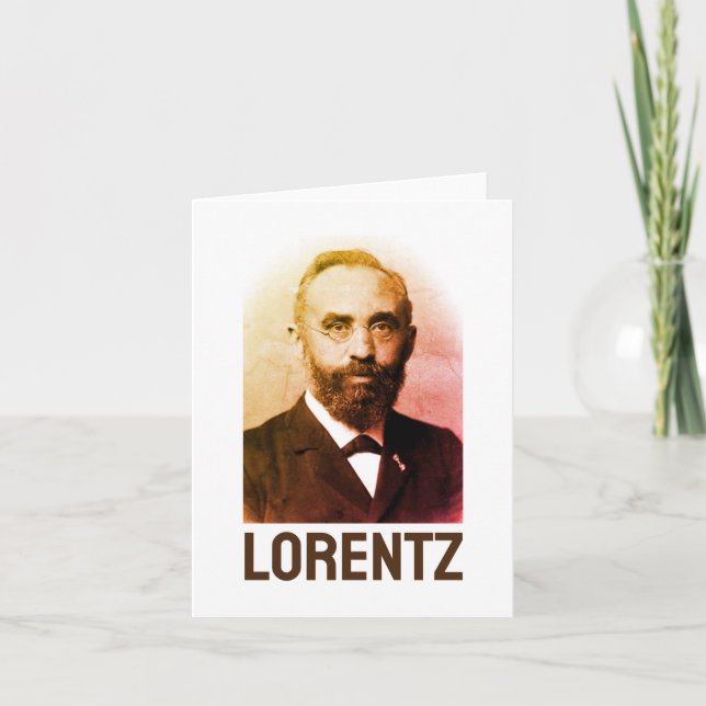 Hendrik Lorentz (Vorderseite)