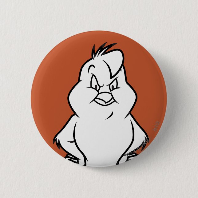 Henery Hawk Button (Vorderseite)