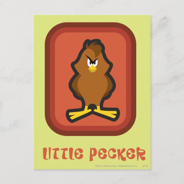 Henery Hawk Little Pecker Postkarte (Vorderseite)