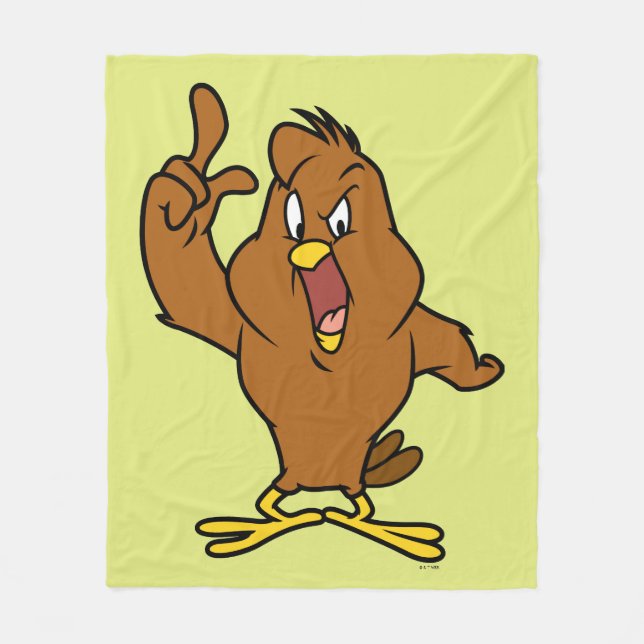 Henery Hawk Schreit Fleecedecke (Vorderseite)
