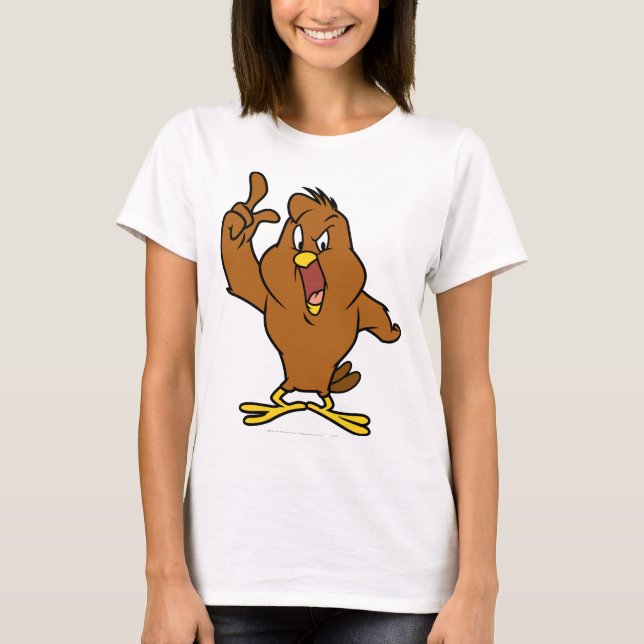 Henery Hawk Yelling T-Shirt (Vorderseite)