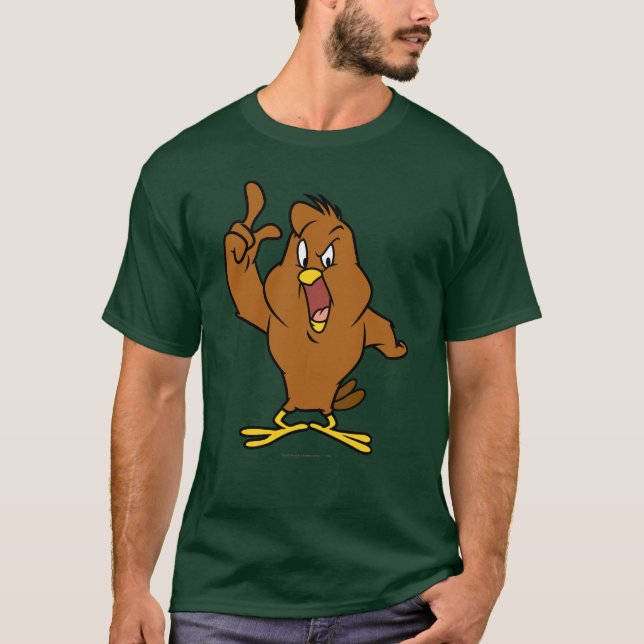 Henery Hawk Yelling T-Shirt (Vorderseite)