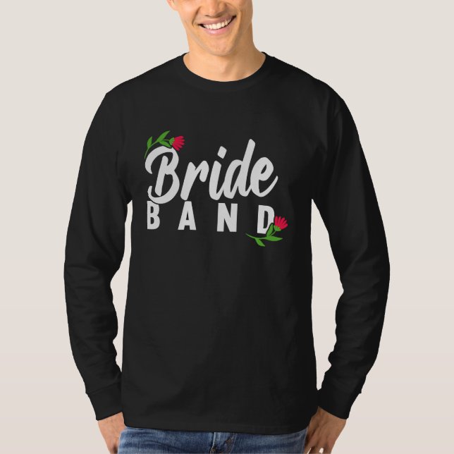 Hengstparty Hochzeit Verheiratet Junggeselle Braut T-Shirt (Vorderseite)