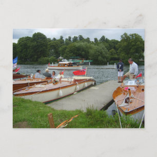 Henley on Thames, Traditionelle Motorboote Postkarte