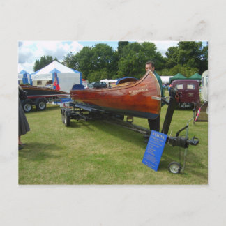 Henley on Thames, Traditionelles Kanu Postkarte