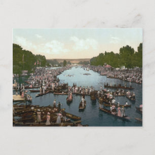 Henley Regatta, Henley-on-Thames, c.1895 Postkarte