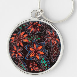 Henna Blume Schlüsselanhänger