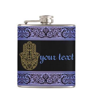 Henna hamsa hand Flask Flachmann