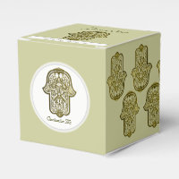 Henna Hand of Hamsa (Golden)