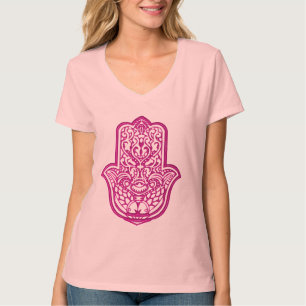 Henna Hand von Hamsa (rosa) 2 T-Shirt