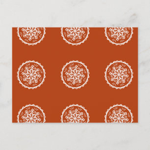Henna Mandala Postkarte