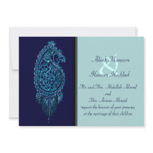 Henna Peacock (Wedding) (blau)