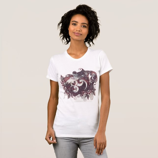Henna-T-Shirt T-Shirt (Vorne ganz)