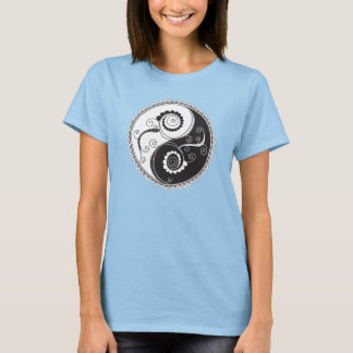Henna Yin-Yang Burnout T - Shirt