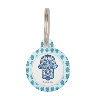 Hennastrauch-Hand von Hamsa (blau) Tiermarke