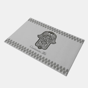 Hennastrauch-Hand von Hamsa (ursprünglich) Fußmatte