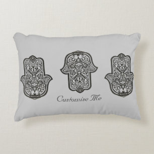 Hennastrauch-Hand von Hamsa (ursprünglich) Zierkissen