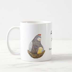 Henne & Chick Fumy Custom Gift für Mutter Kaffeetasse