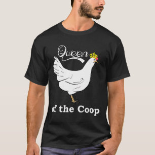 Henne Königin Des Stalls T-Shirt Hühner Hennen Far