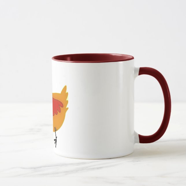 Henne-und-Küken Tasse (Rechts)