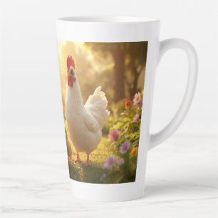 Henne und Küken Tasse - Süße Hühnerfamilie Tasse -
