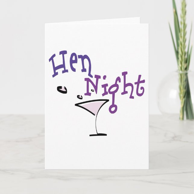 Hennennacht Karte (Vorderseite)
