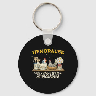 Hennenpause Lustige Menopause Hühnerliebhaber Mama Schlüsselanhänger