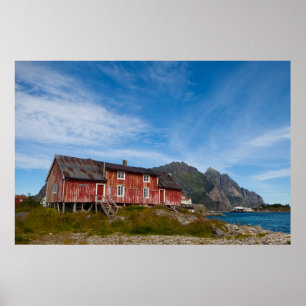 Henningsvær - Lofoten - Norwegen Poster