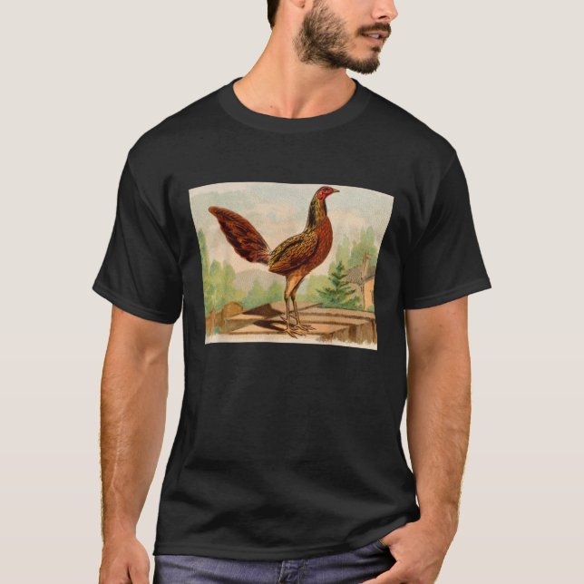 Henny Game Chicken Hennie Gamefowl Rooster Liebe T-Shirt (Vorderseite)