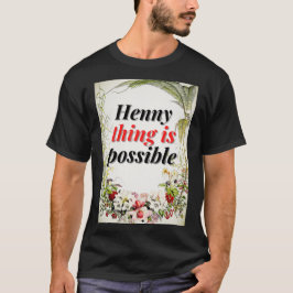 Hennything ist möglich T-Shirt