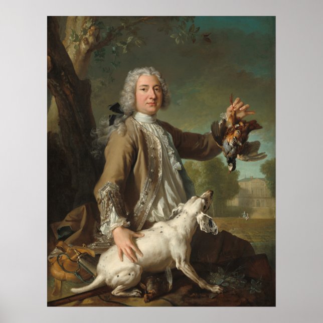Henri Camille - Jean-Baptiste Oudry Fine Art Poster (Vorne)