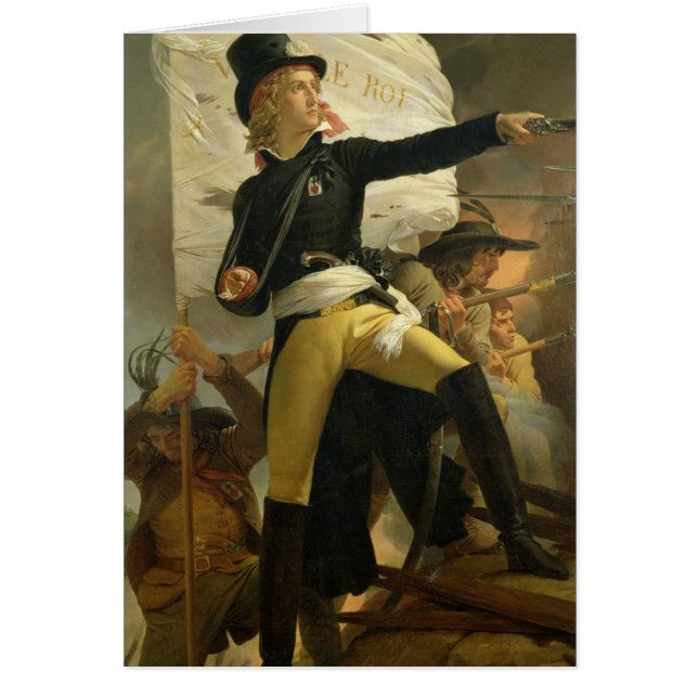 Henri de La Rochejaquelein, Führer von (Vorne)