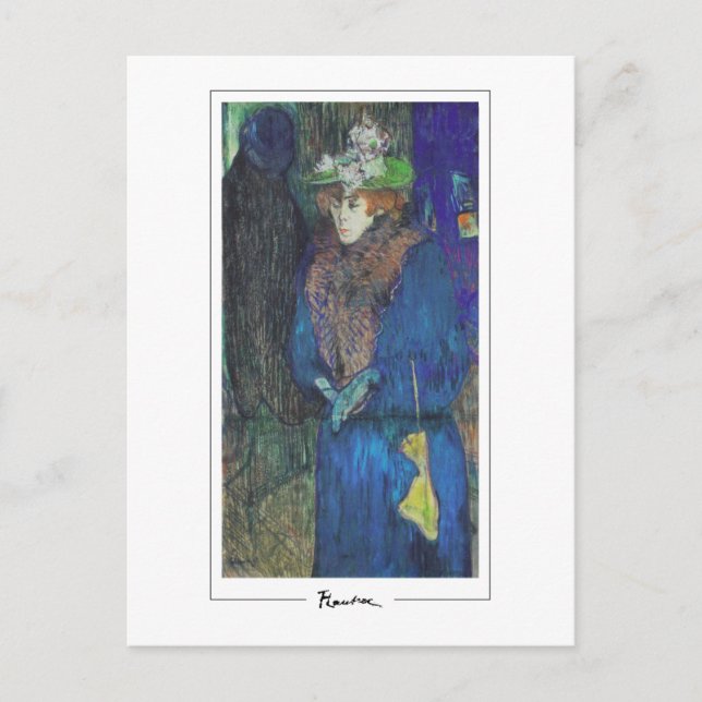 Henri de Toulouse-Lautrec #112 - Fine Art Postc.. Postkarte (Vorderseite)
