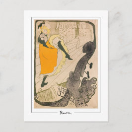 Henri de Toulouse-Lautrec #121 - Fine Art Postc.. Postkarte