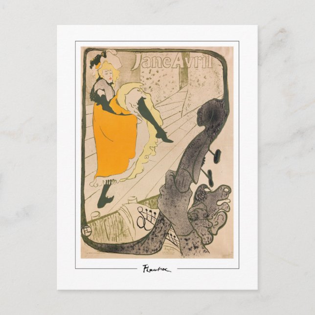 Henri de Toulouse-Lautrec #121 - Fine Art Postc.. Postkarte (Vorderseite)