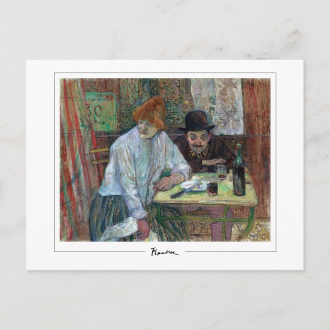 Henri de Toulouse-Lautrec #13 - Fine Art Postca... Postkarte (Vorderseite)