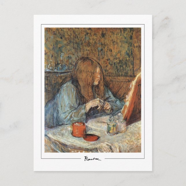 Henri de Toulouse-Lautrec #186 - Fine Art Postc.. Postkarte (Vorderseite)