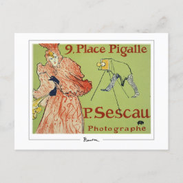 Henri de Toulouse-Lautrec #205 - Fine Art Postc.. Postkarte