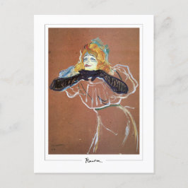 Henri de Toulouse-Lautrec #213 - Fine Art Postc.. Postkarte