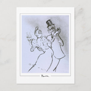 Henri de Toulouse-Lautrec #353 - Feine Kunst Postk Postkarte