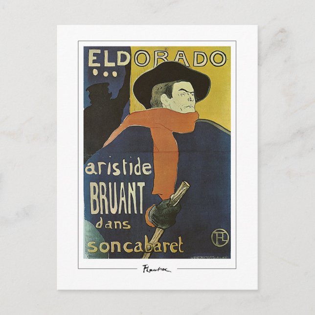 Henri de Toulouse-Lautrec #421 - Fine Art Postc.. Postkarte (Vorderseite)