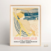 Henri De Toulouse Lautrec Art Print Retro Ausstell