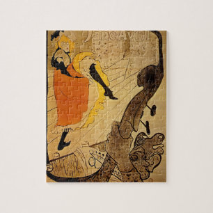 Henri de Toulouse-Lautrec Belle Epoque Vintag Art Puzzle