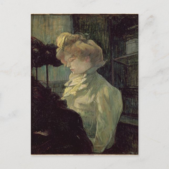 Henri de Toulouse-Lautrec | Der Milliner, 1900 Postkarte (Vorderseite)