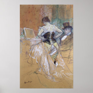 Henri de Toulouse-Lautrec   Frau auf ihrer Toilett Poster